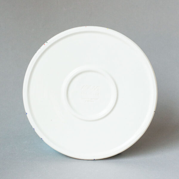 Set of 4 Sinichka plates with vertical rim