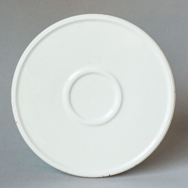 Set of 4 Sinichka plates with vertical rim