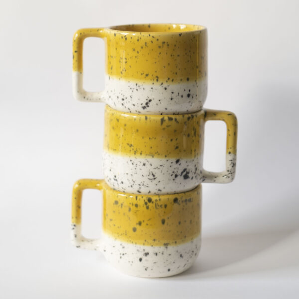 Mustard mug, 350 ml