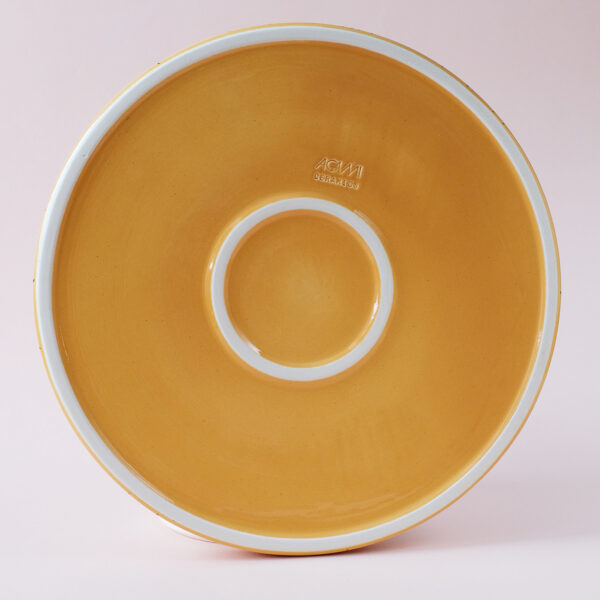Mustard plate, 26 cm