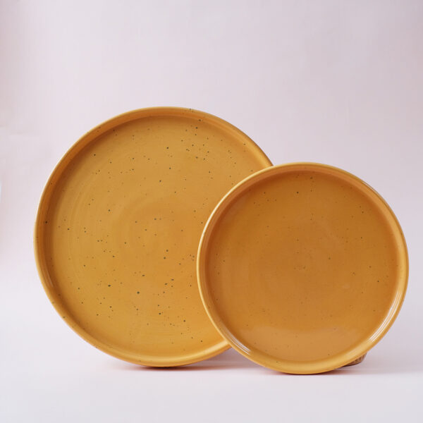 Mustard plate, 26 cm