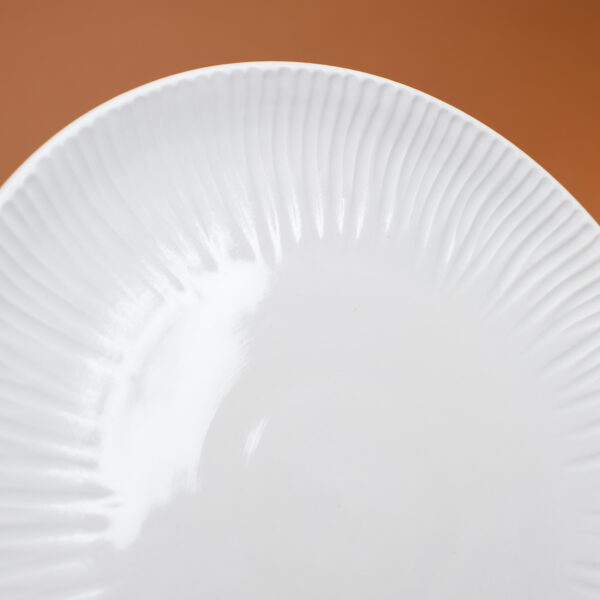 Seafruit plate — white, 20 cm