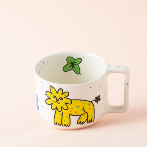 Lion mug, 350 ml