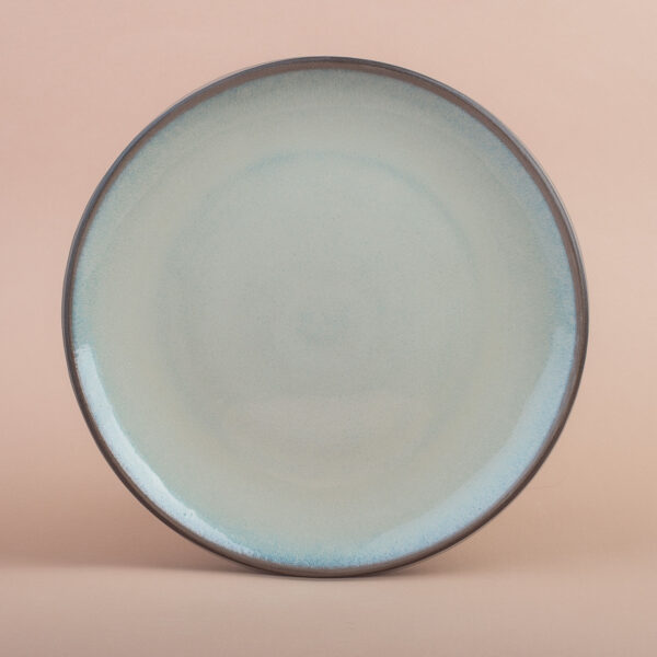 Island plate — turquoise, 26 cm