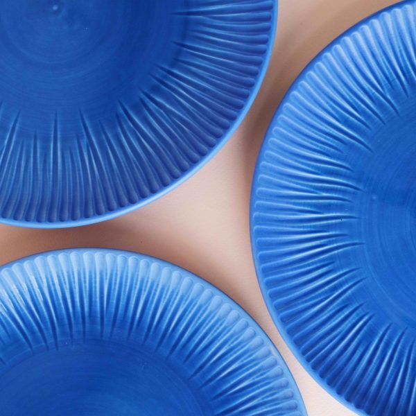 Seafruit plate — dark blue, 26 cm