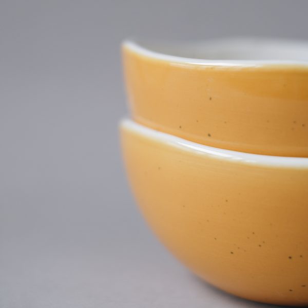 Set of 4 Mustard bowls