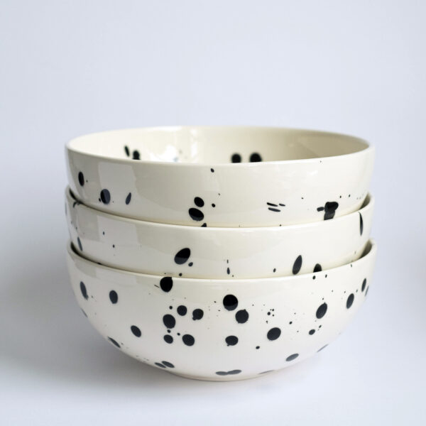 Dalmatian salad bowl — large