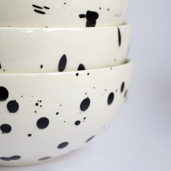 Dalmatian salad bowl — large