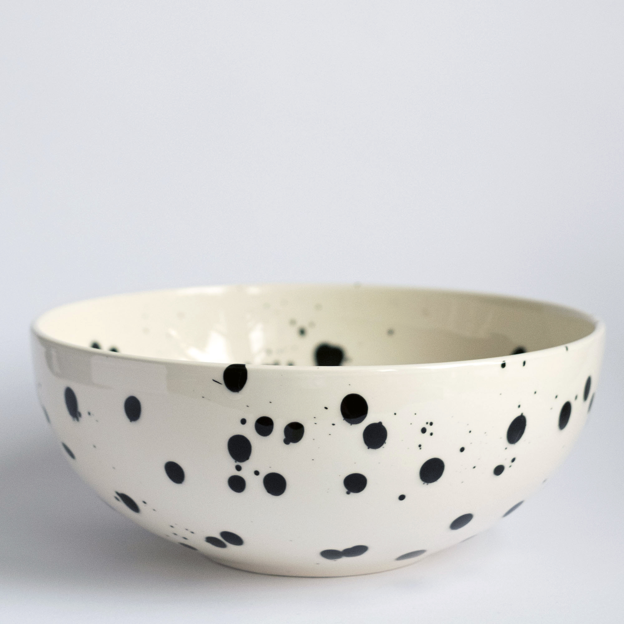 Dalmatian salad bowl — large