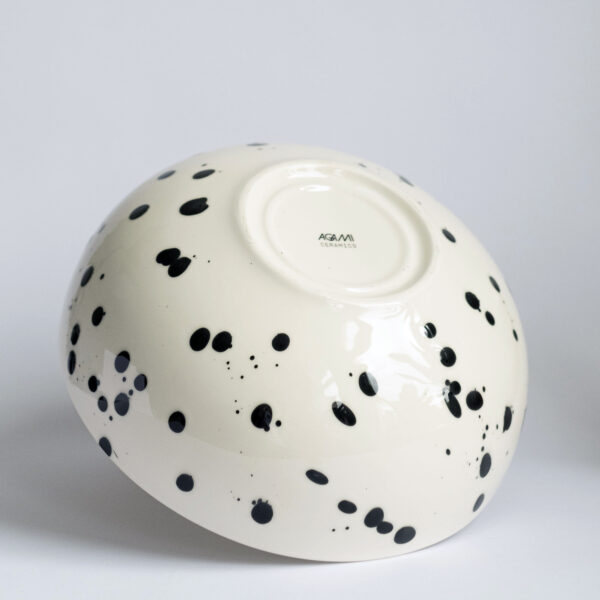 Dalmatian salad bowl — large