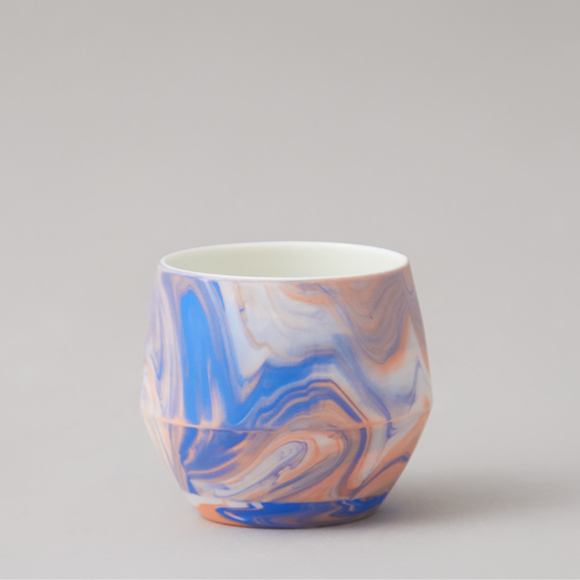 Marble cup — sunrise, 270 ml