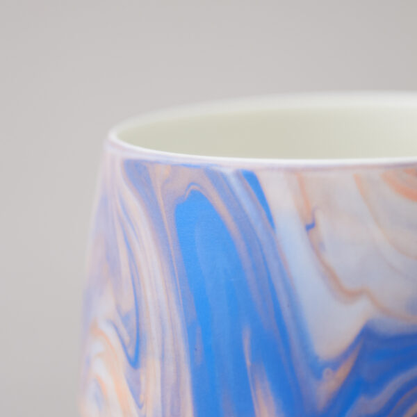 Marble cup — sunrise, 270 ml