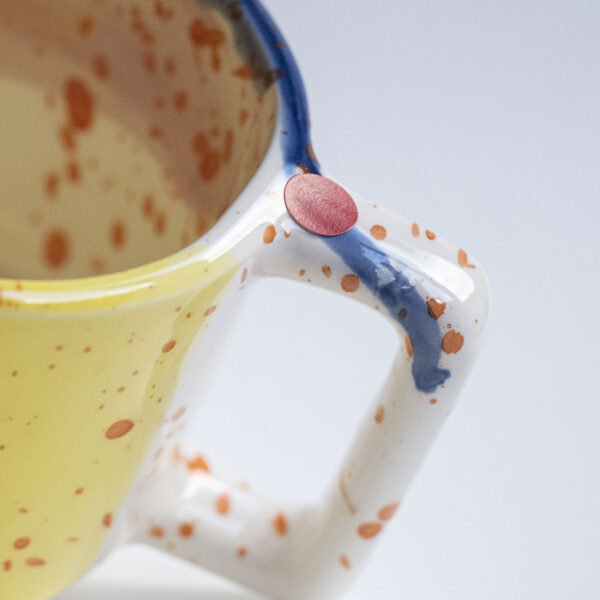 Confetti mug, 350 ml — quirky glaze