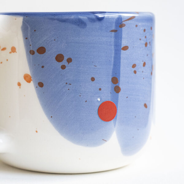 Confetti mug, 350 ml — quirky glaze