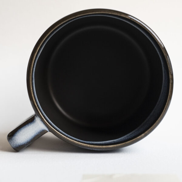 Blueberry mug, 350 ml — warped cup and/or handle