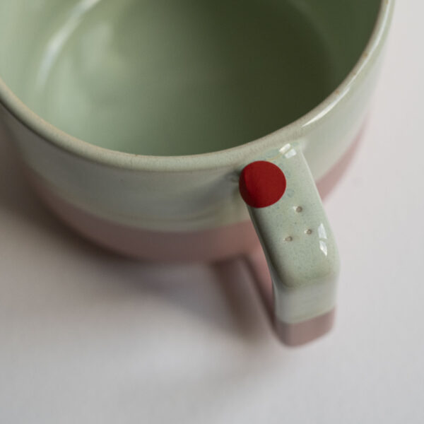 Ponyo mug, 350 ml — quirky glaze