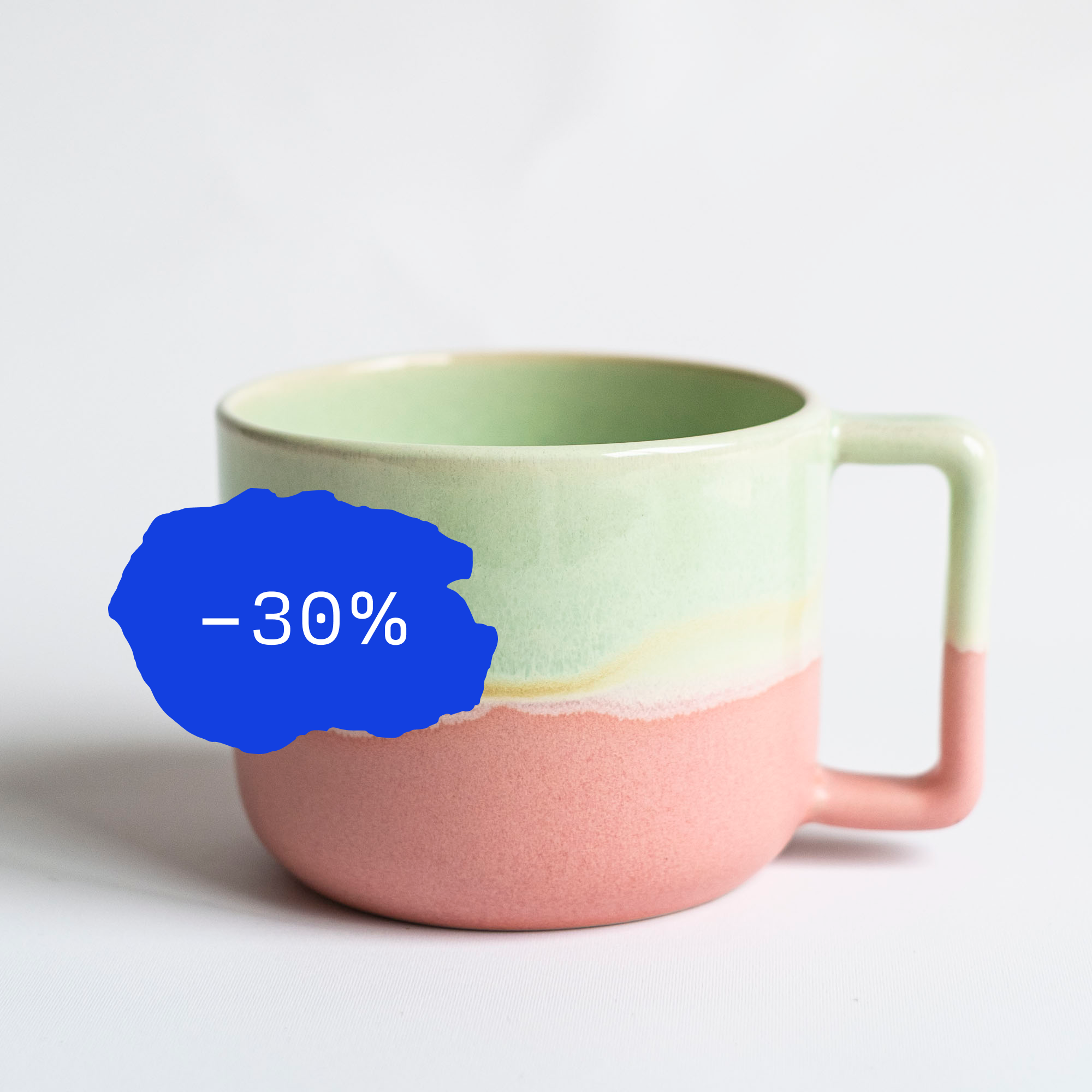 Ponyo mug, 350 ml — quirky glaze