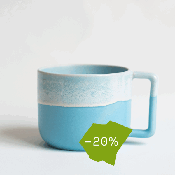 Seafruit mug, 350 ml — warped cup and/or handle