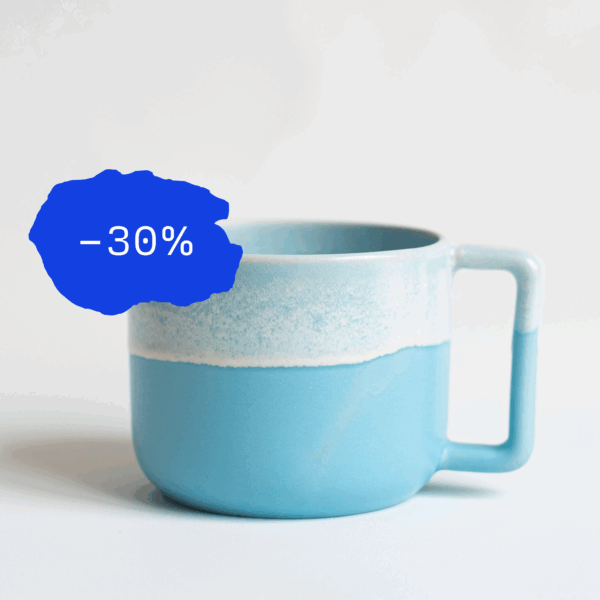 Seafruit mug, 350 ml — quirky glaze