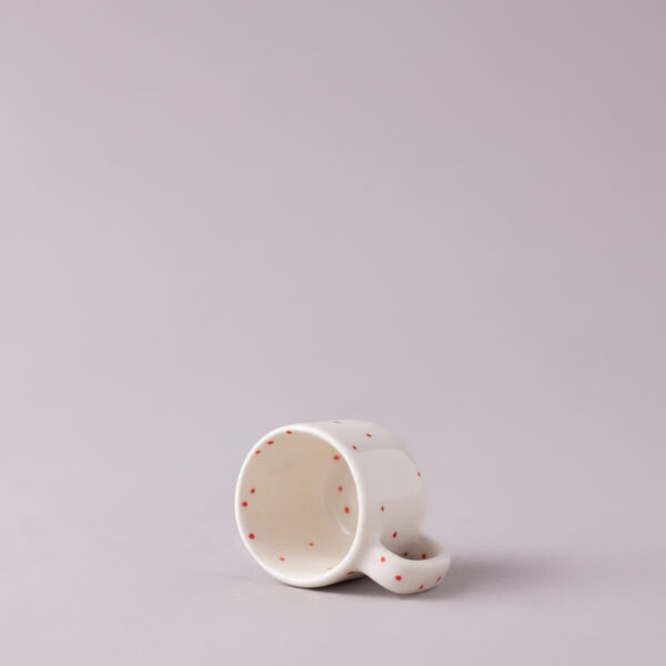 Tiny Golden Horse — Decorative mug, 9 ml