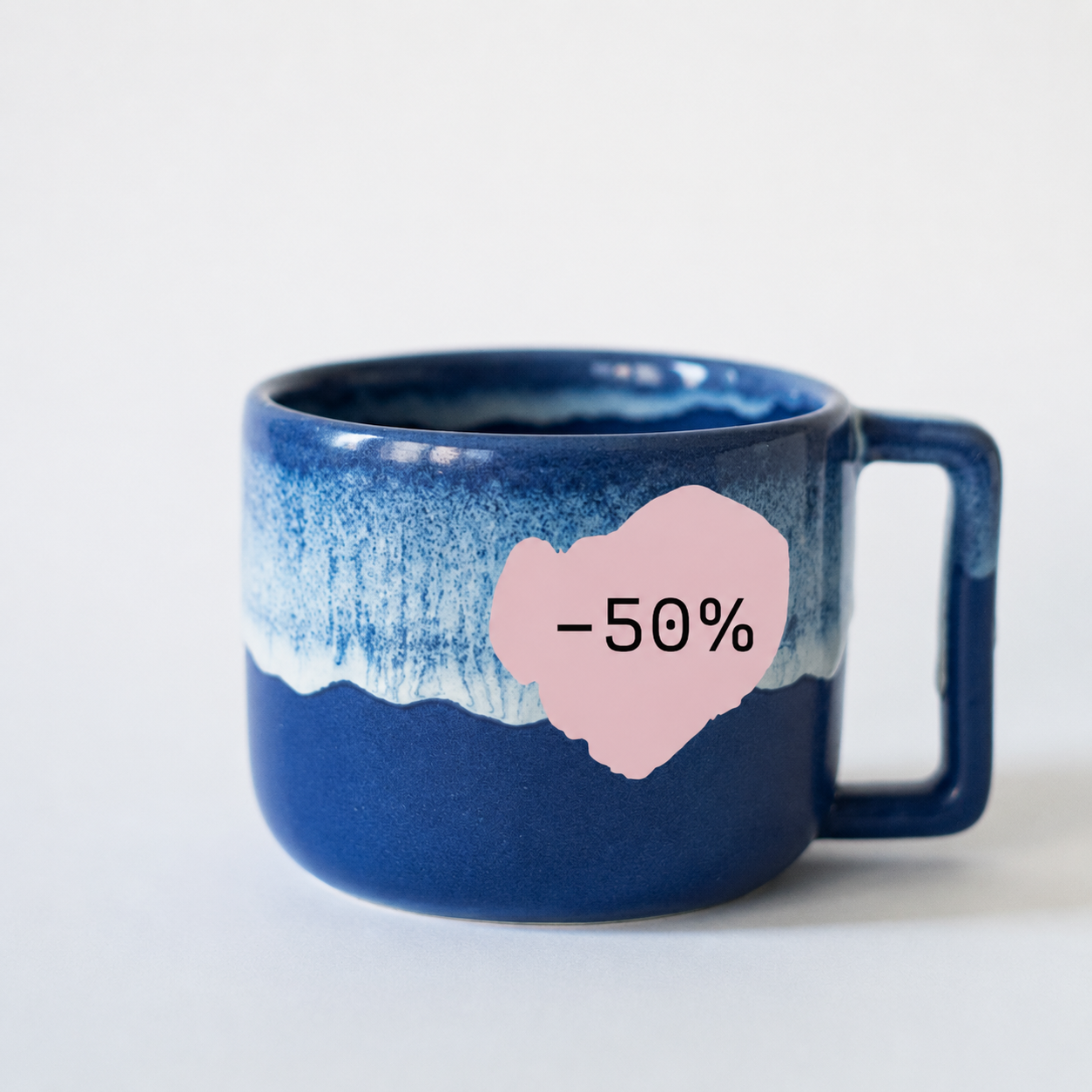 Jacques Yves mug, 350 ml — quirky glaze